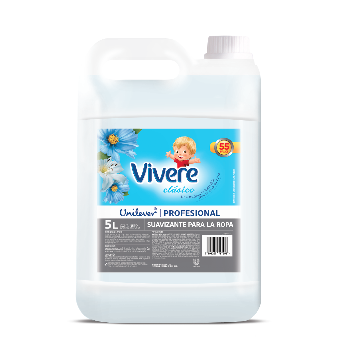 Suavizante Vivere 5 L