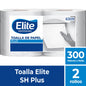 Toalla en Rollo Elite Hoja Simple 2 x 300 m