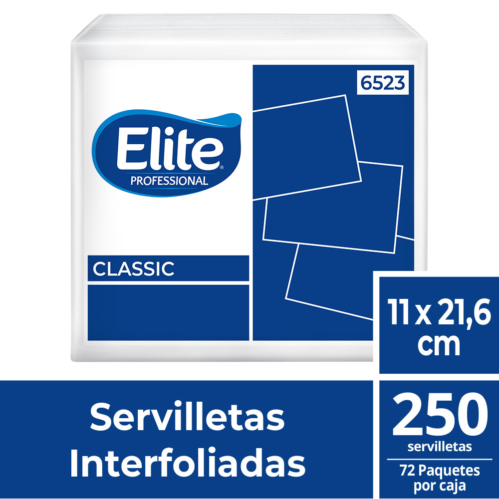 Servilletas Elite Interfoliadas 20 x 11