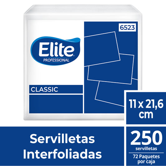 Servilletas Elite Interfoliadas 20 x 11